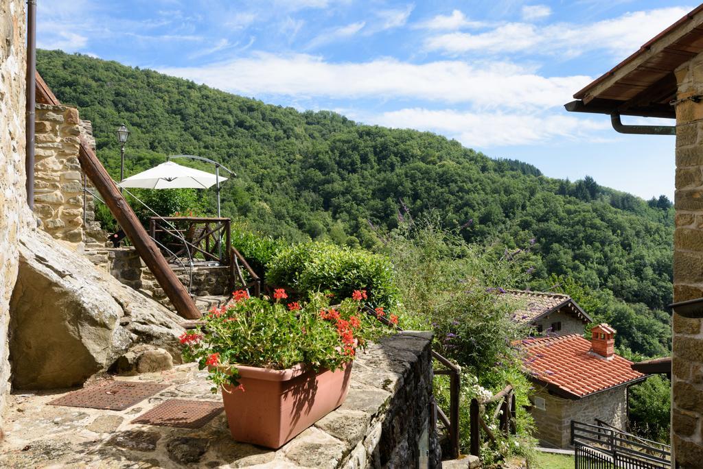 Il Borgo Dei Corsi - Charming Holiday Apartments Ortignano Raggiolo Buitenkant foto